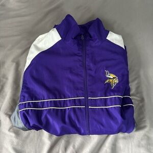 Dunbrooke Kids Purple and White Puffer Jacket